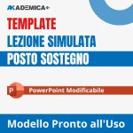 Lezione Simulata per Prova Orale Concorso Sostegno – Modello Pronto all'Uso