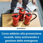 Corso addetto alla prevenzione incendi, lotta antincendio e gestione delle emergenze