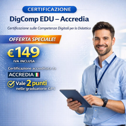 Certificazione DigiComp Edu - Accredia